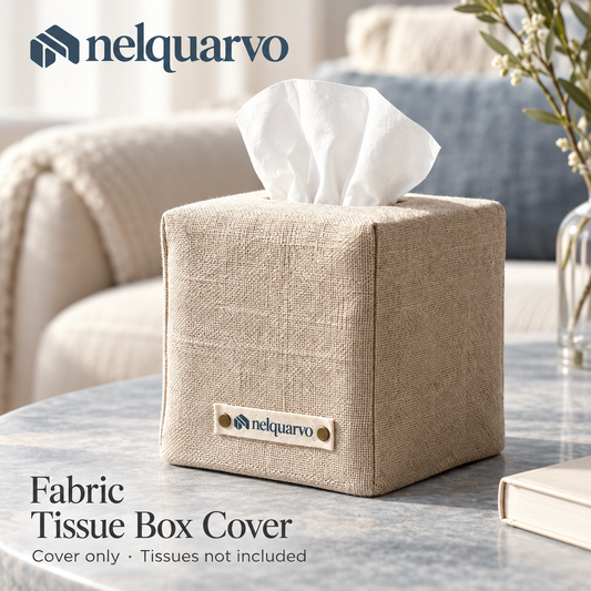 Nelquarvo® Soft Fabric Tissue Box Cover